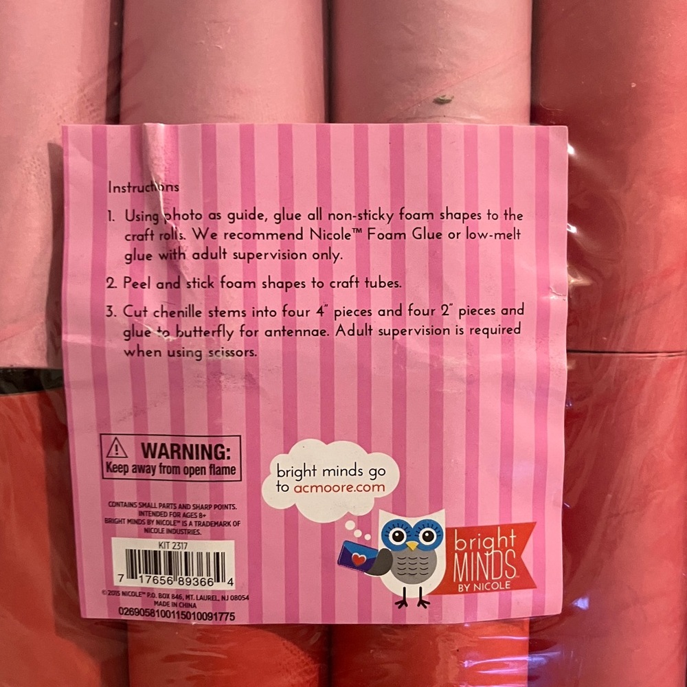NWT Valentine Craft Roll Kit for Kids - Fun for all ages! - Picture 3 of 5